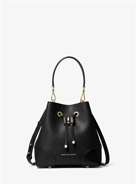 michael kors mercer gallery small pebbled leather shoulder bag|Michael Kors mercer gallery small.